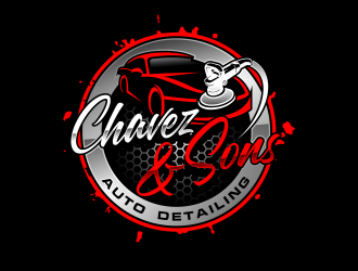 Chavez & Sons Auto Detailing logo design by Cekot_Art
