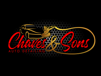 Chavez & Sons Auto Detailing logo design by Cekot_Art