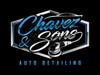 Chavez & Sons Auto Detailing logo design by daywalker