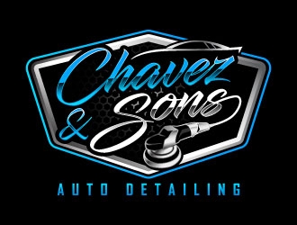 Chavez & Sons Auto Detailing logo design by daywalker