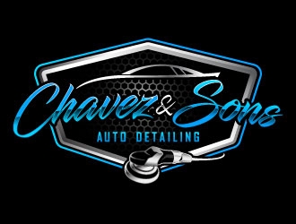 Chavez & Sons Auto Detailing logo design by daywalker