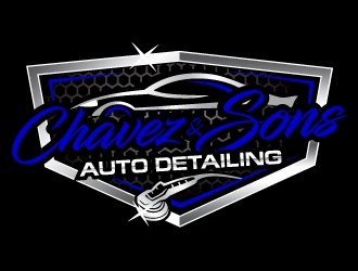 Chavez & Sons Auto Detailing logo design by ruki