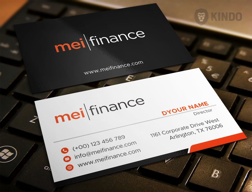 MEI Finance logo design by Kindo