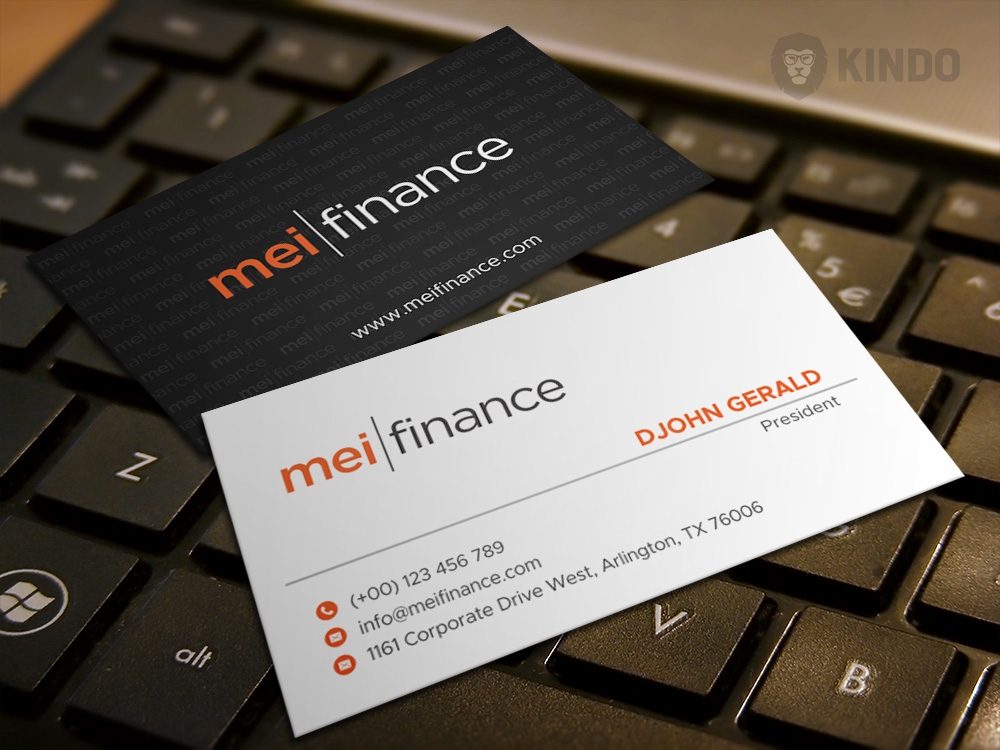MEI Finance logo design by Kindo