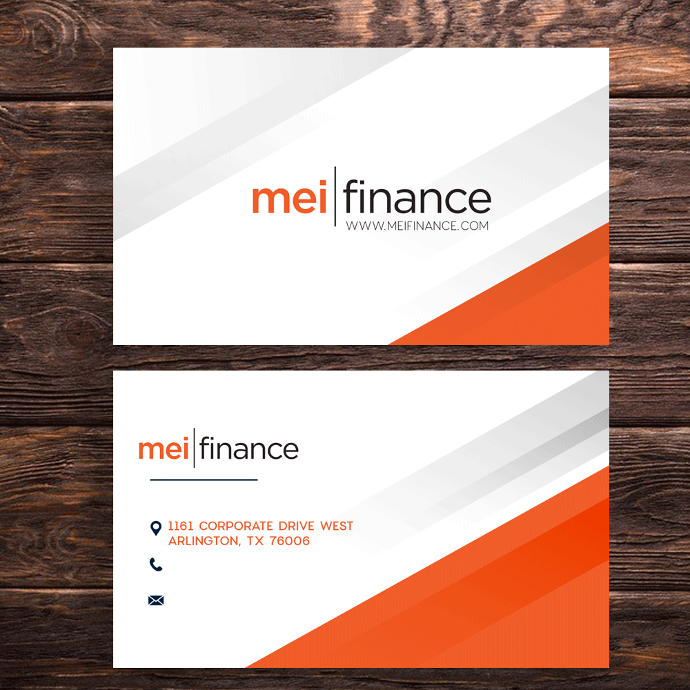 MEI Finance logo design by heba