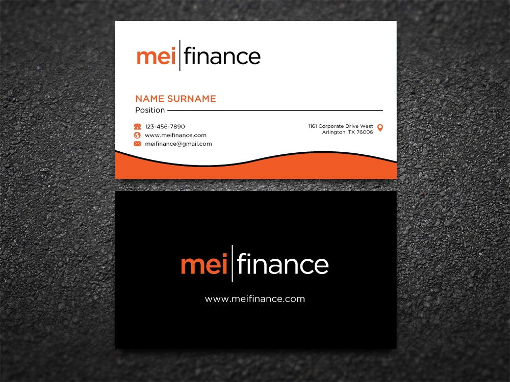 MEI Finance logo design by labo