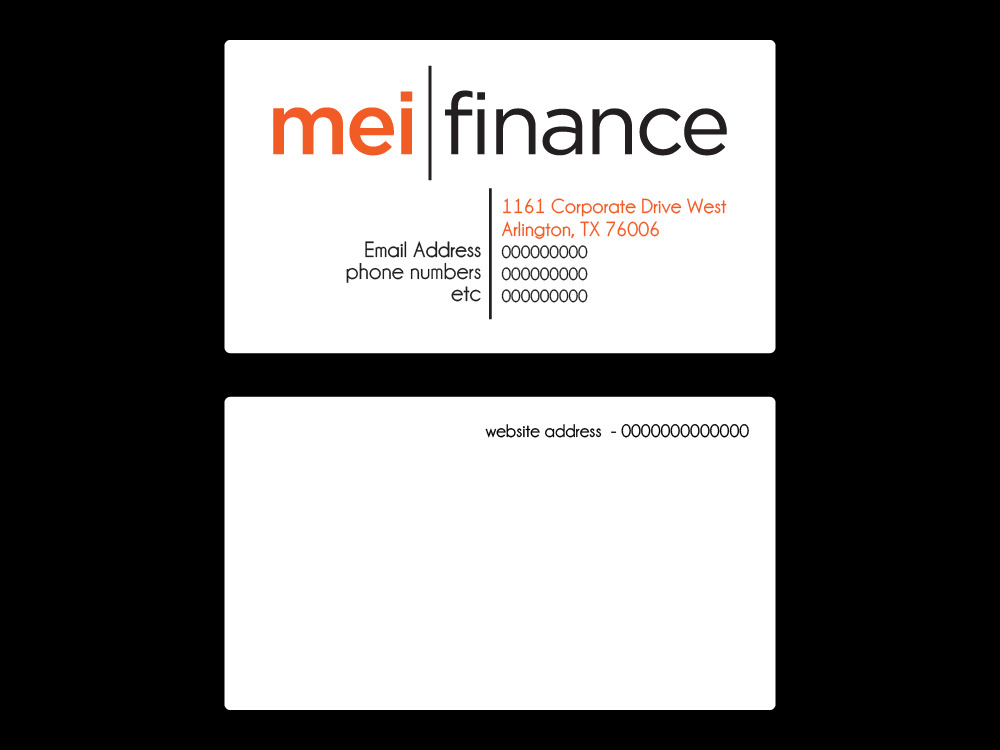 MEI Finance logo design by BrightARTS