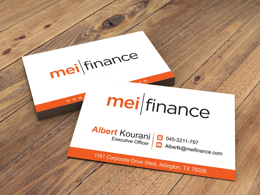 MEI Finance logo design by ManishKoli