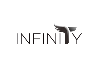 infinity logo design by YONK