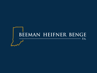 Beeman Heifner Benge P.A. logo design by HeGel