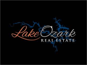 Lake Ozark Real Estate logo design by catalin