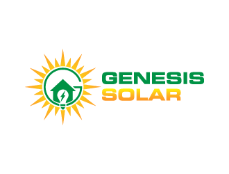 Genesis Solar logo design by denfransko