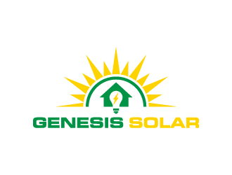 Genesis Solar logo design by denfransko