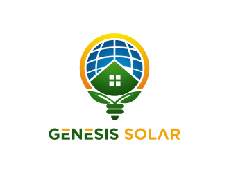 Genesis Solar logo design by menanagan