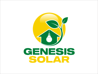 Genesis Solar logo design by catalin