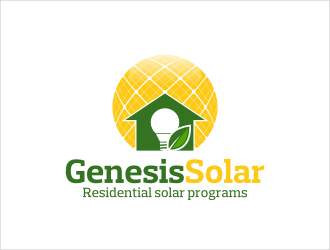 Genesis Solar logo design by catalin