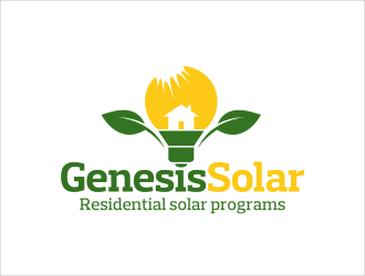Genesis Solar logo design by catalin