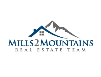 Mills 2 Mountains Real Estate Team logo design by jaize