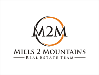 Mills 2 Mountains Real Estate Team logo design by bunda_shaquilla
