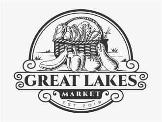 Great Lakes Market logo design by Eko_Kurniawan