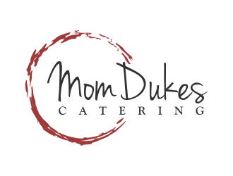 Mom Dukes Catering logo design by BlessedArt
