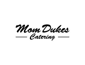 Mom Dukes Catering logo design by BlessedArt