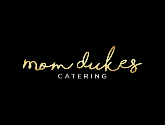 Mom Dukes Catering logo design by BlessedArt
