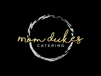 Mom Dukes Catering logo design by BlessedArt