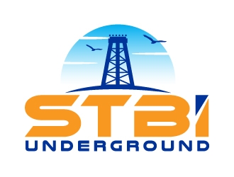 STBI underground logo design by AamirKhan
