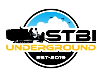 STBI underground logo design by Aelius