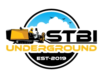STBI underground logo design by Aelius