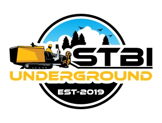 STBI underground logo design by Aelius