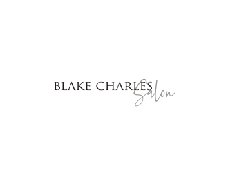 Blake Charles Salon logo design by Barkah