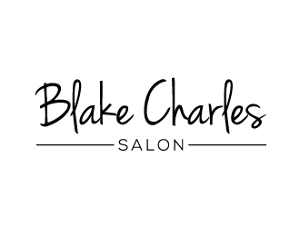 Blake Charles Salon logo design by my!dea