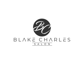 Blake Charles Salon logo design by pakderisher