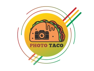 Photo Taco Podcast logo design by heba