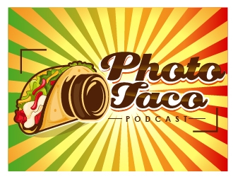 Photo Taco Podcast logo design by Suvendu