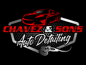 Chavez & Sons Auto Detailing logo design by Cekot_Art