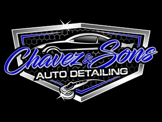 Chavez & Sons Auto Detailing logo design by ruki