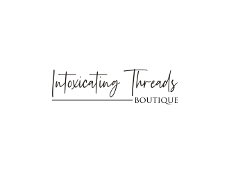 Intoxicating Threads Boutique  logo design by Barkah