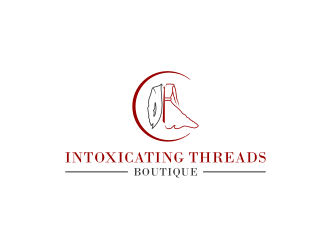 Intoxicating Threads Boutique  logo design by Gravity