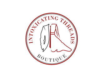 Intoxicating Threads Boutique  logo design by Gravity