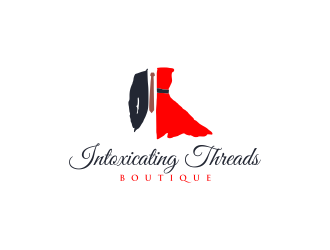 Intoxicating Threads Boutique  logo design by ammad