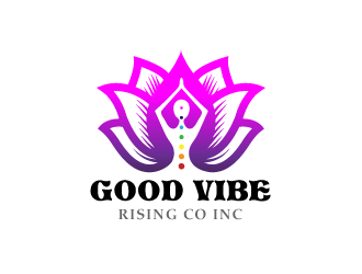 Good vibe rising company logo design by ARALE