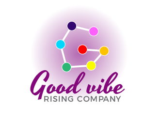 Good vibe rising company logo design by justin_ezra