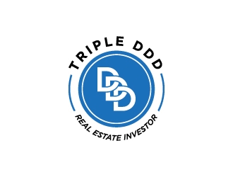 Triple DDD: Real Estate Investor logo design by wongndeso