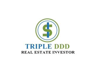 Triple DDD: Real Estate Investor logo design by heba