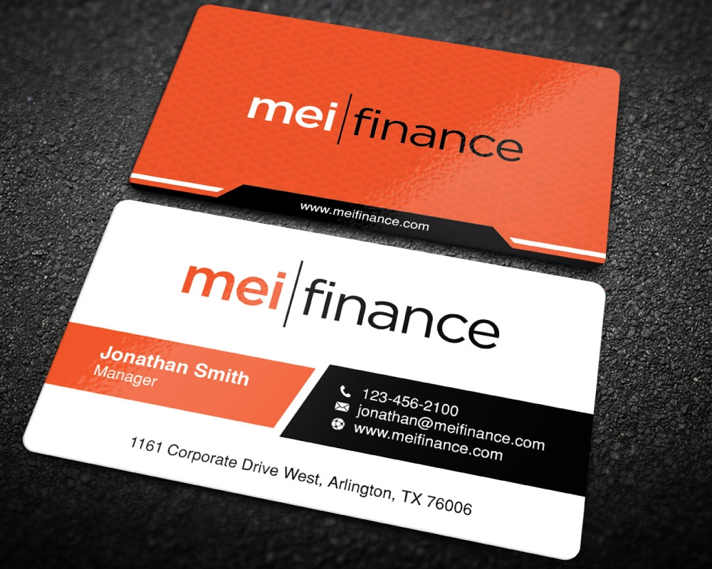 MEI Finance logo design by Boomstudioz