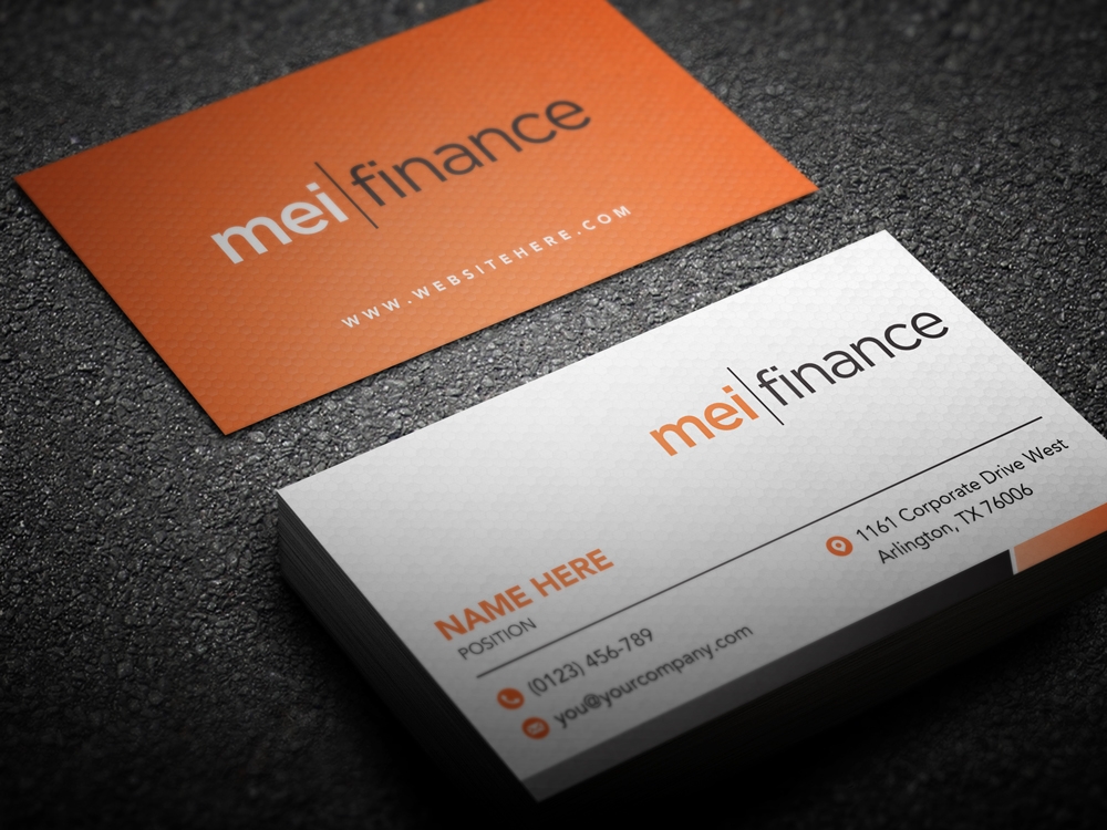 MEI Finance logo design by KHAI