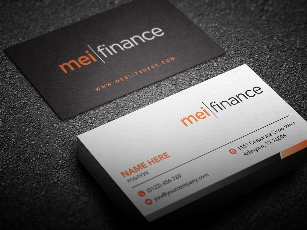 MEI Finance logo design by KHAI